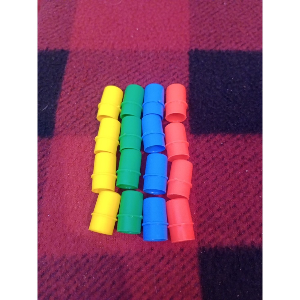 Frustration Board Game Parts Lot Of 16 Replacement Pieces.